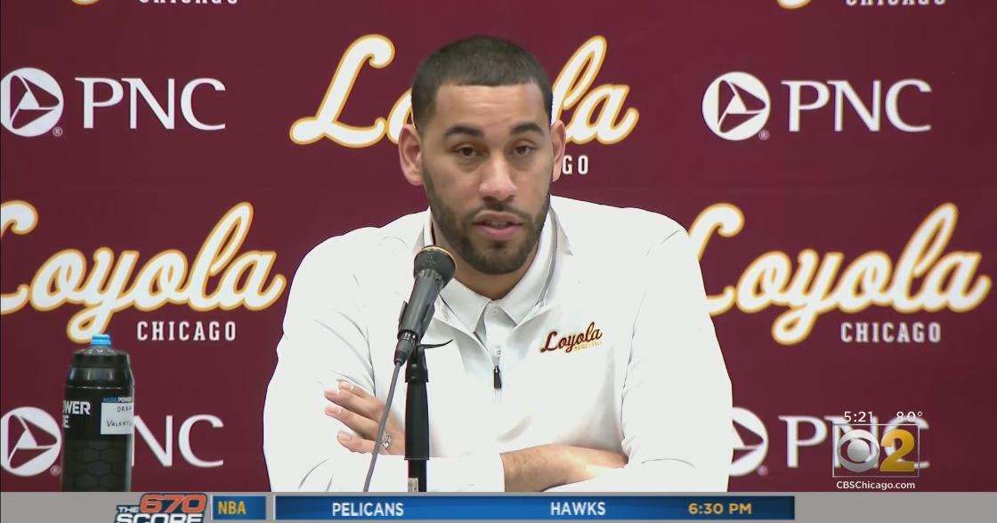 Loyola Introduces Drew Valentine As New Head Men's Basketball Coach - CBS Chicago